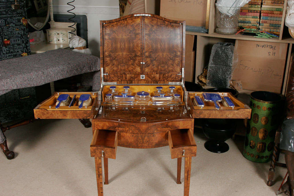 English A superb Art Deco Dressing Table by Mappin and Webb.