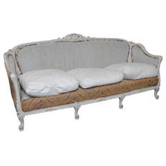 French Three Seater Settee