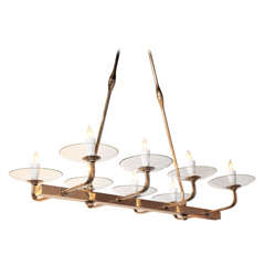 Italian 8 Arm Chandelier