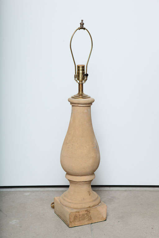 Cement Balustrade Lamps