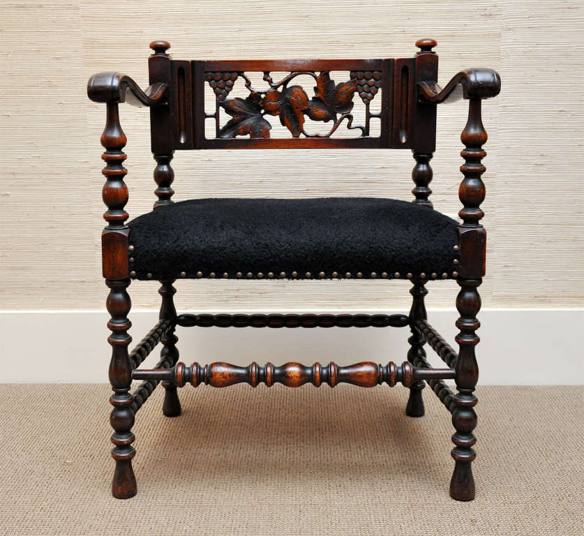 Carved Bench