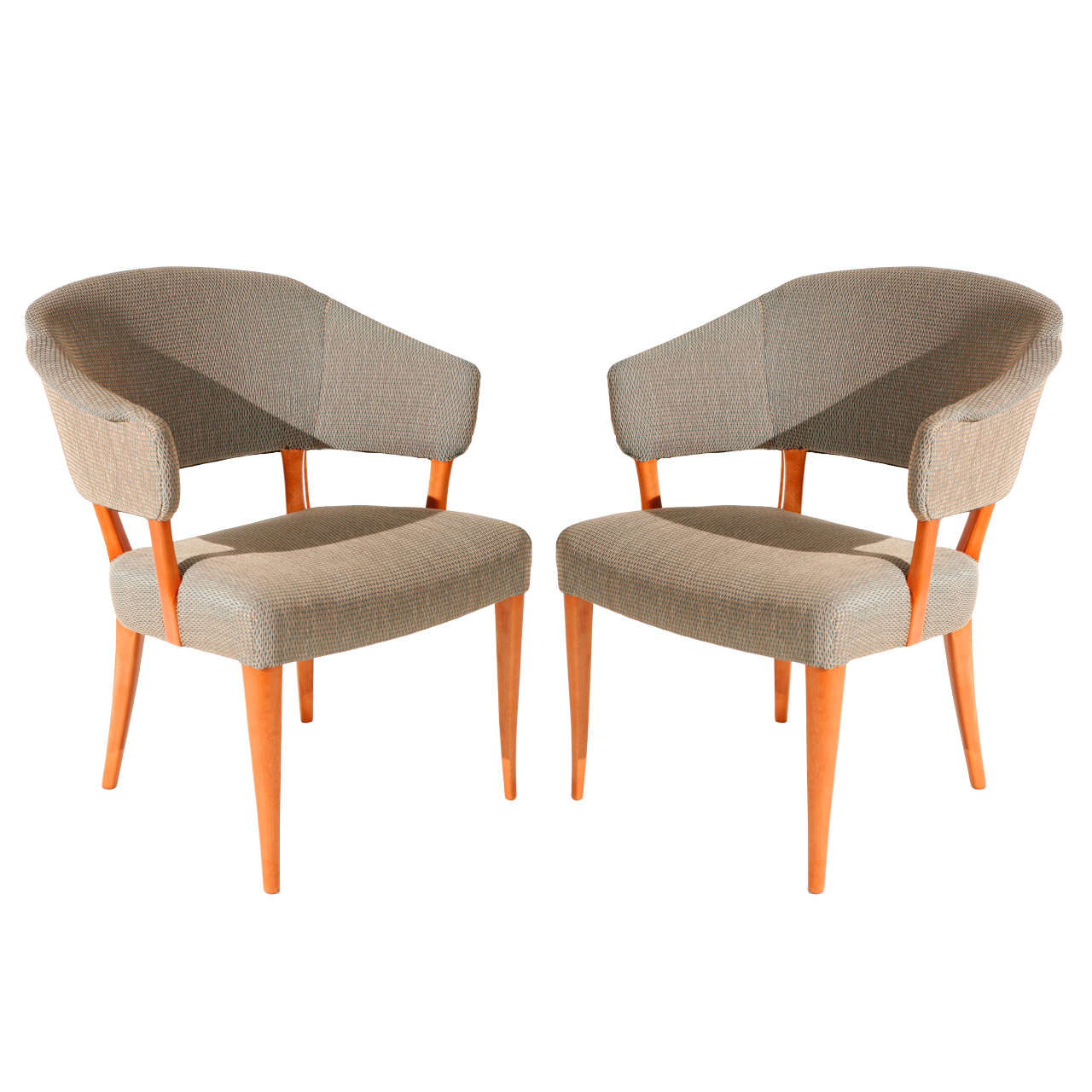 Pair of Carl Malmsten Armchairs