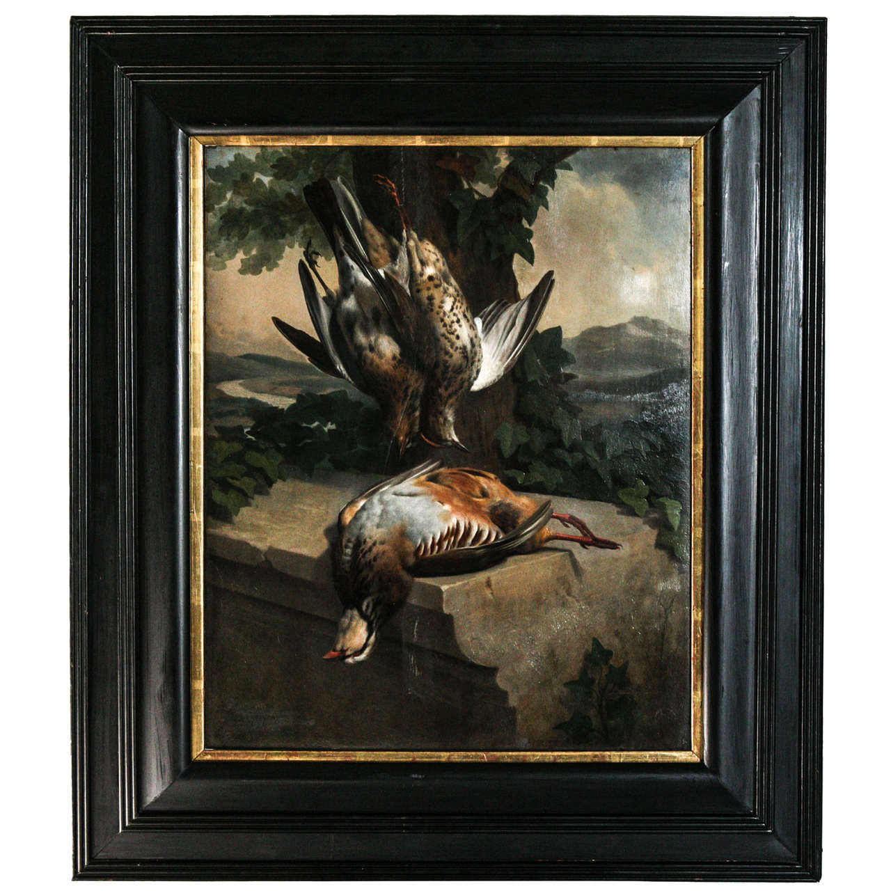 Hunt Trophy of Partridges Painting