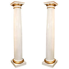 Massive Pair of Italian Columns 1