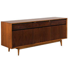 De Coene Freres "Madison" Sideboard in Rosewood and Walnut