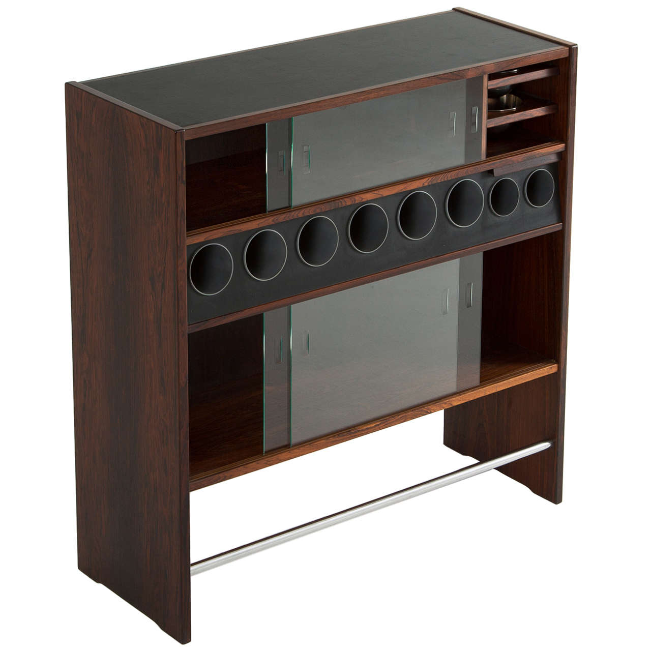 Luxurious Danish Dry Bar in Rosewood For Sale at 1stdibs