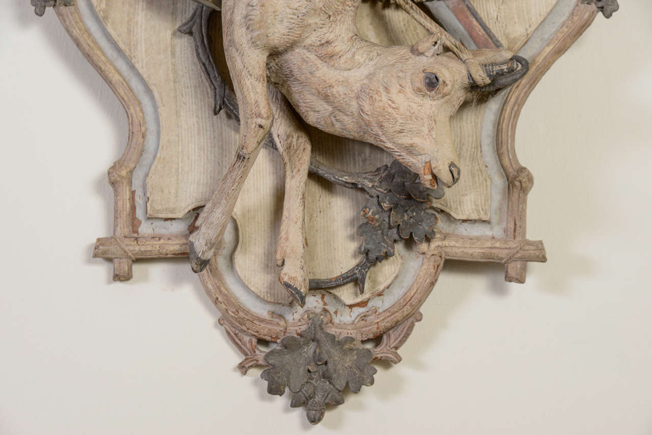 Louis XVI Pair of Hunting Trophies, France, 19th Century For Sale