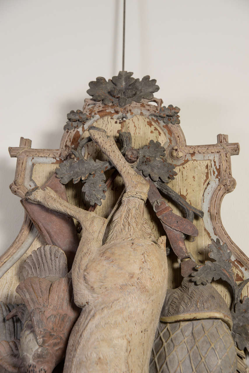 Pair of Hunting Trophies, France, 19th Century In Good Condition For Sale In Nice, Cote d' Azur