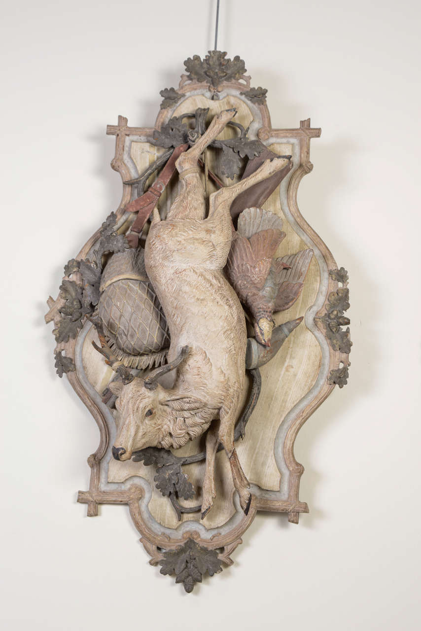 Pair of Hunting Trophies, France, 19th Century For Sale 2