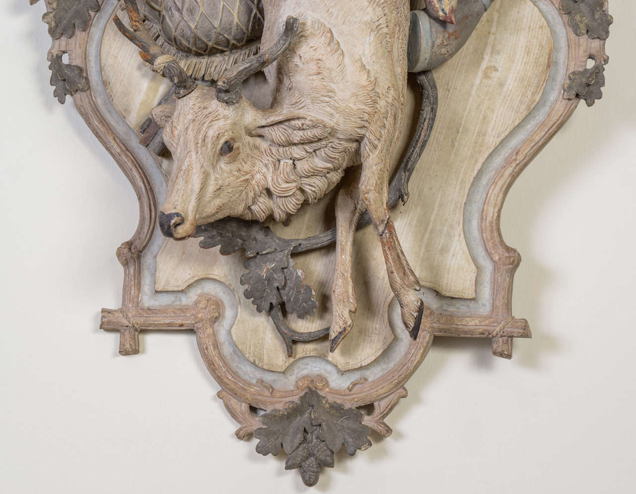 Pair of Hunting Trophies, France, 19th Century For Sale 3