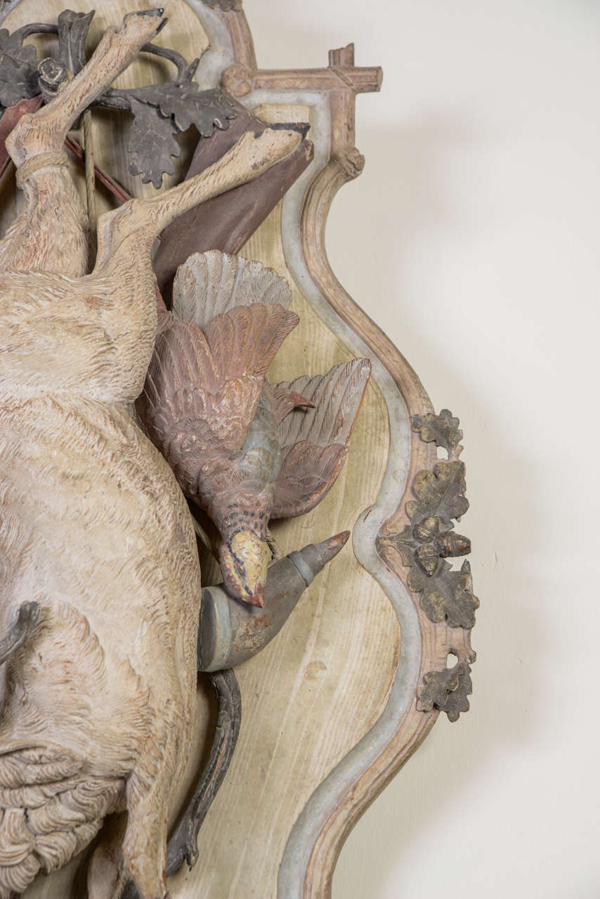 Pair of Hunting Trophies, France, 19th Century For Sale 4