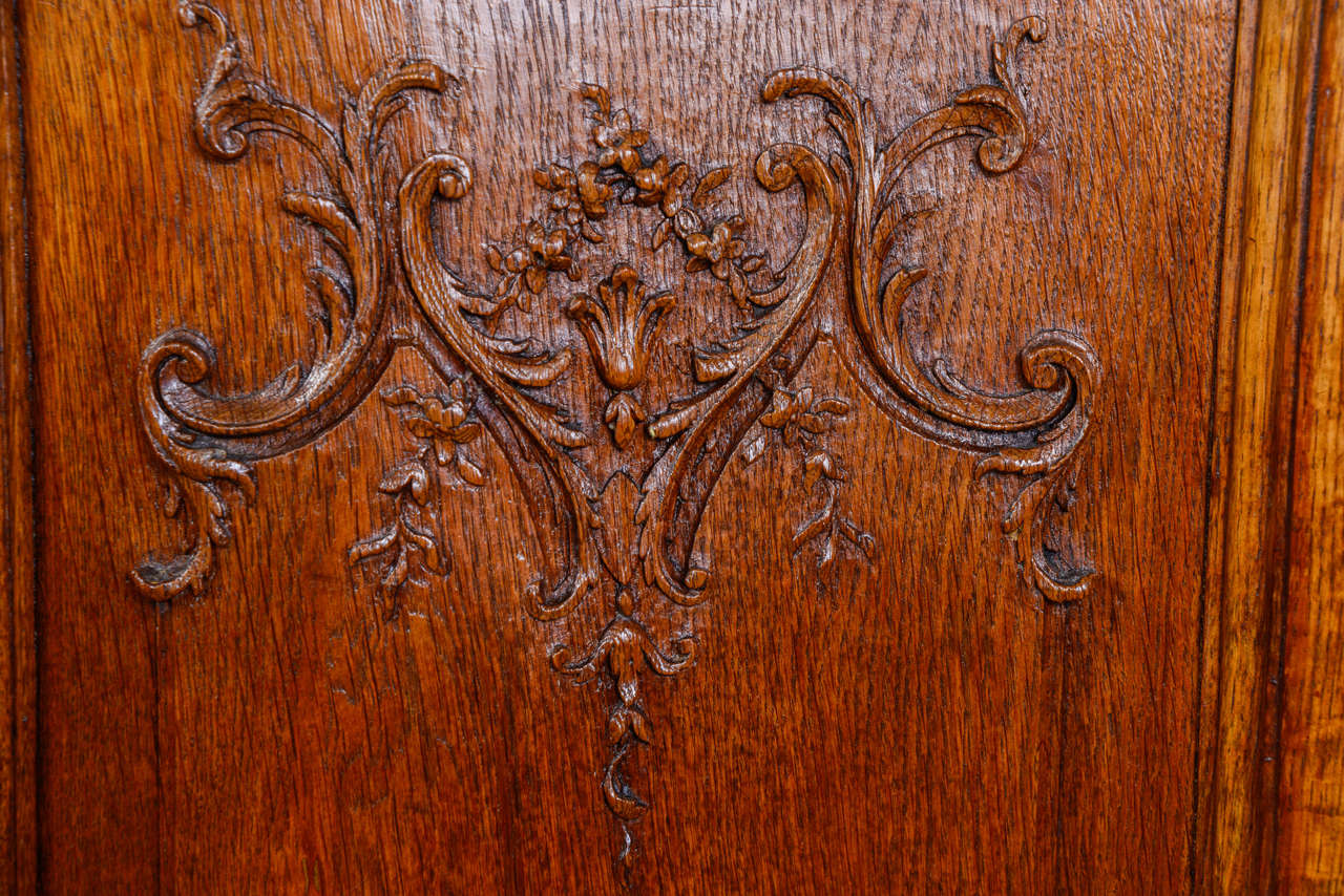Oak Buffet de chasse Régence, 18th century