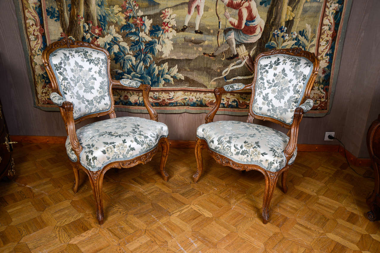 Set of Four Cabriolets, Louis XV
