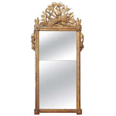Antique 18th Century Giltwood Mirror
