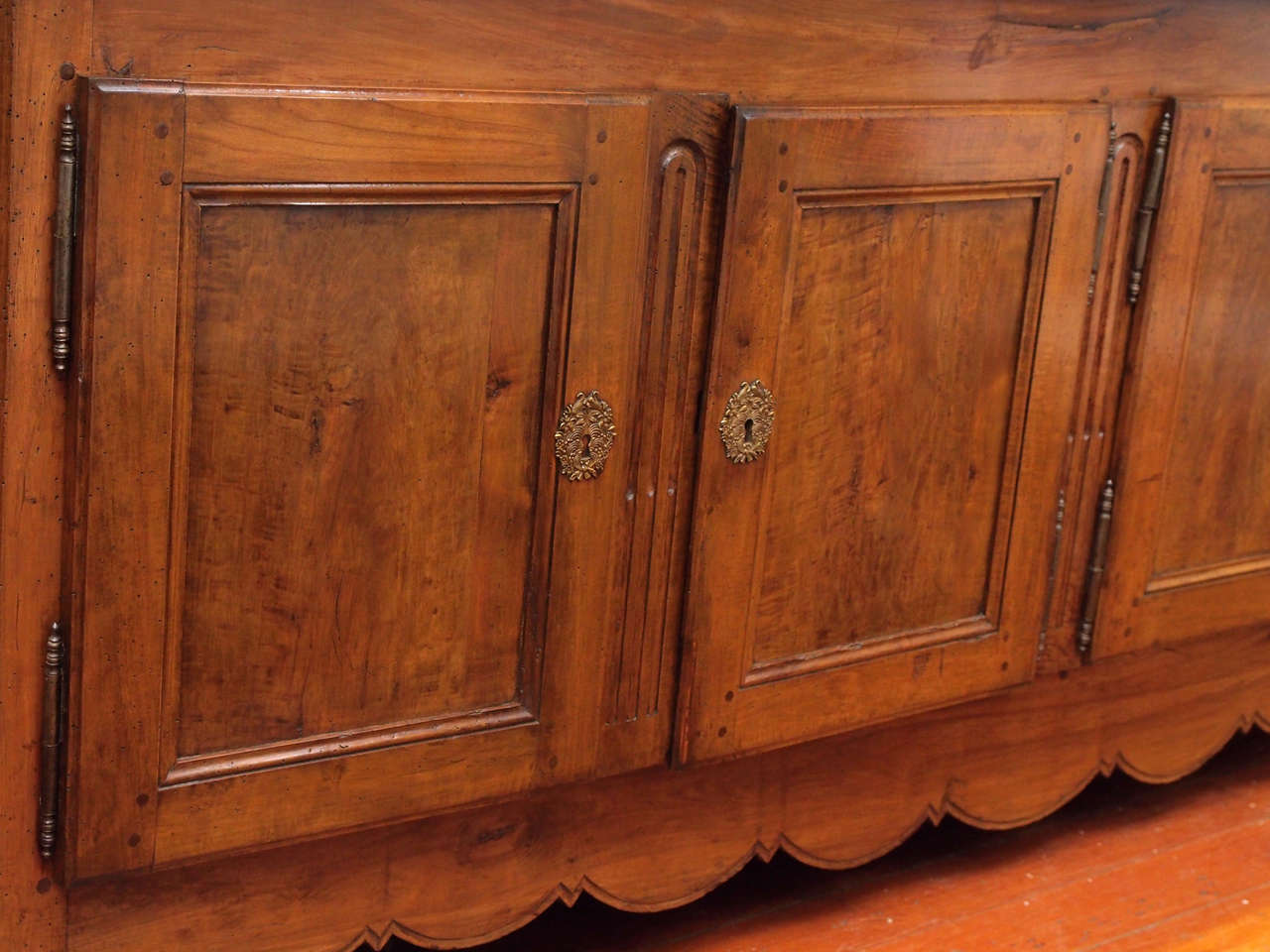 French 18th Century Directoire Walnut Enfilade