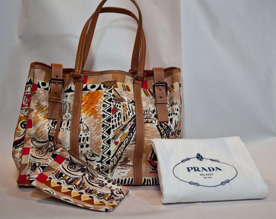 Prada Limited Edition Venetian Scene Tote Bag* presented by funkyfinders 2