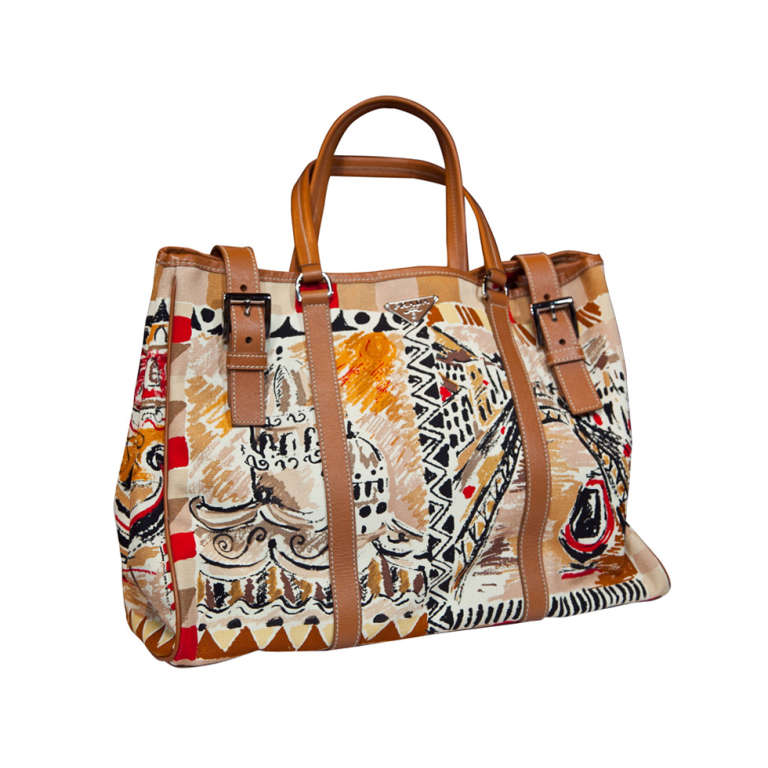 Prada Limited Edition Venetian Scene Tote Bag* presented by funkyfinders