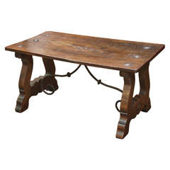 Small Scale, Low Spanish Elm Table
