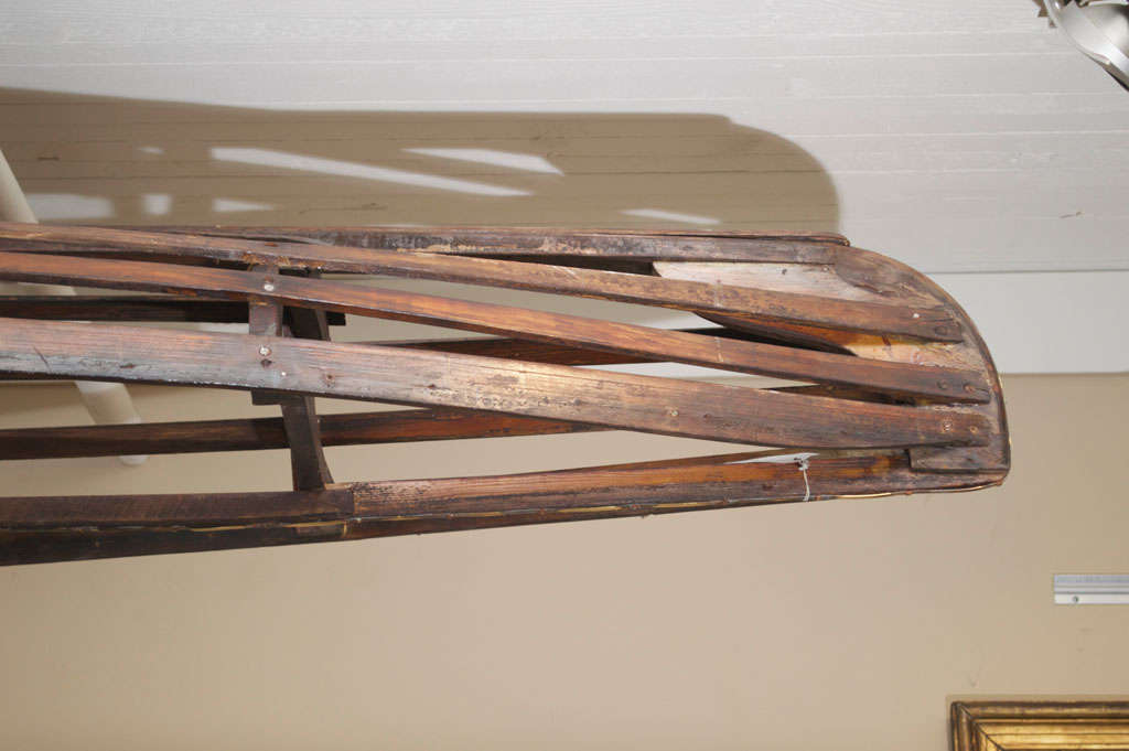 Wooden Canoe Frame, English circa 1900 7