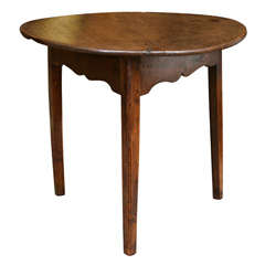 Fruitwood Cricket Table