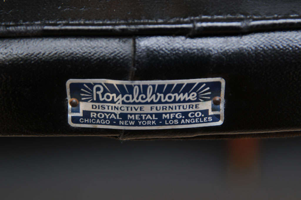 Mid-20th Century Gilbert Rohde Style 'Z' Chair by Royalchrome