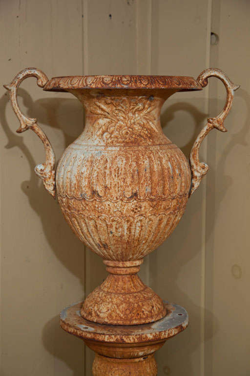 Grecian Urn on Pedestal Base