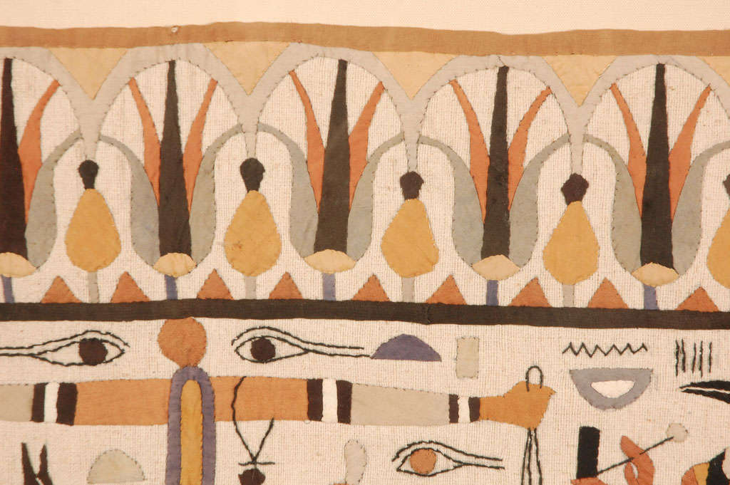Framed Egyptian Tapestry at 1stDibs vintage egyptian tapestry