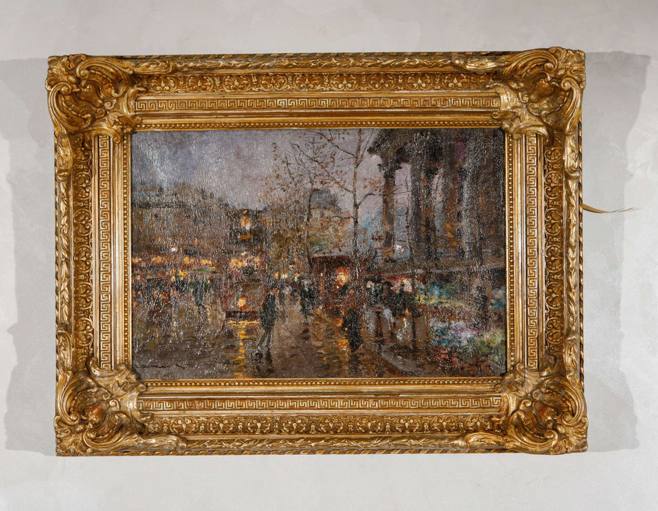 19. Jahrhundert Französisches Ölgemälde von Georges Stein