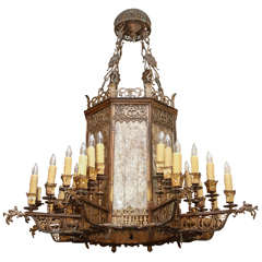 1920s Oscar Bach Chandelier 1920s Oscar Bach Chandelier