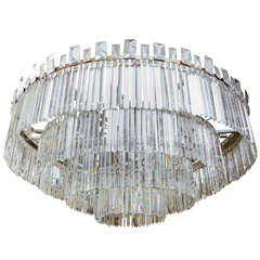 1965 Austrian Oversized 4-Tiered Chandelier