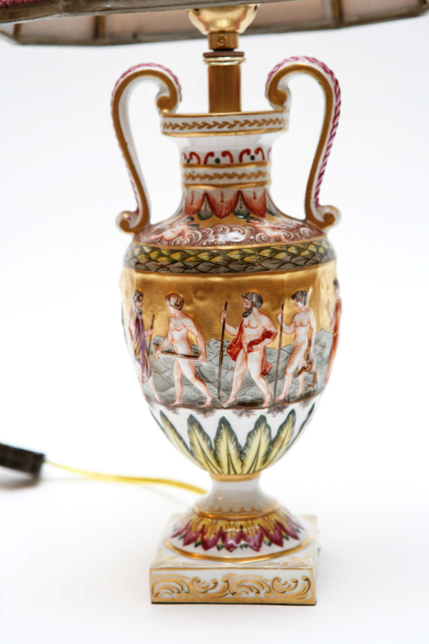 italian lamps capodimonte