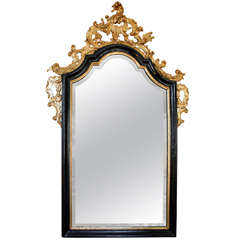 18th c. Italian Giltwood Mirror