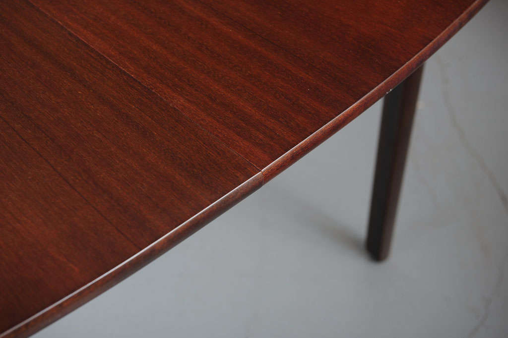 Mid-20th Century Ole Wanscher Dining Table with Three Leaves