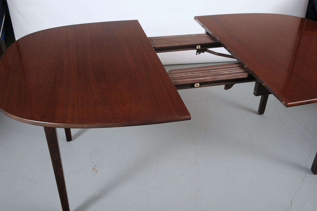 Ole Wanscher Dining Table with Three Leaves 1