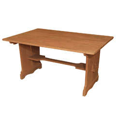 Used Southern cypress or pine kitchen table
