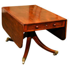George III. mahogany breakfast table