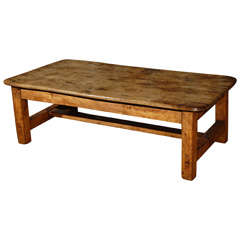 Country Table as a Coffee Table