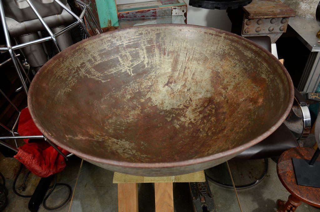 Giant Metal Bowls at 1stDibs