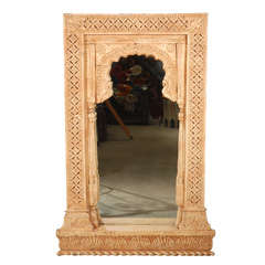 Anglo Indian Moorish Arched Mirror 11