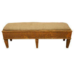 Giltwood Bench