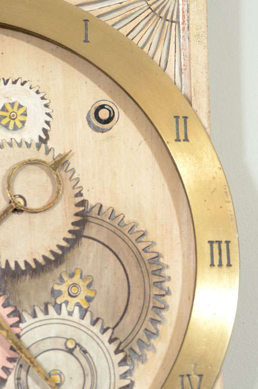 Brass Palladio Wall Clock