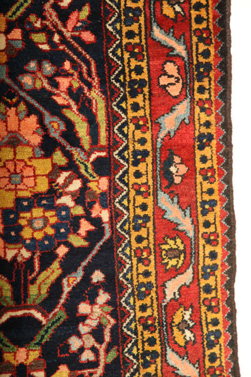 20th Century Antique 1910s Persian Chahal Shotor Bakhtiari Rug, Wool, 4' x 7' For Sale