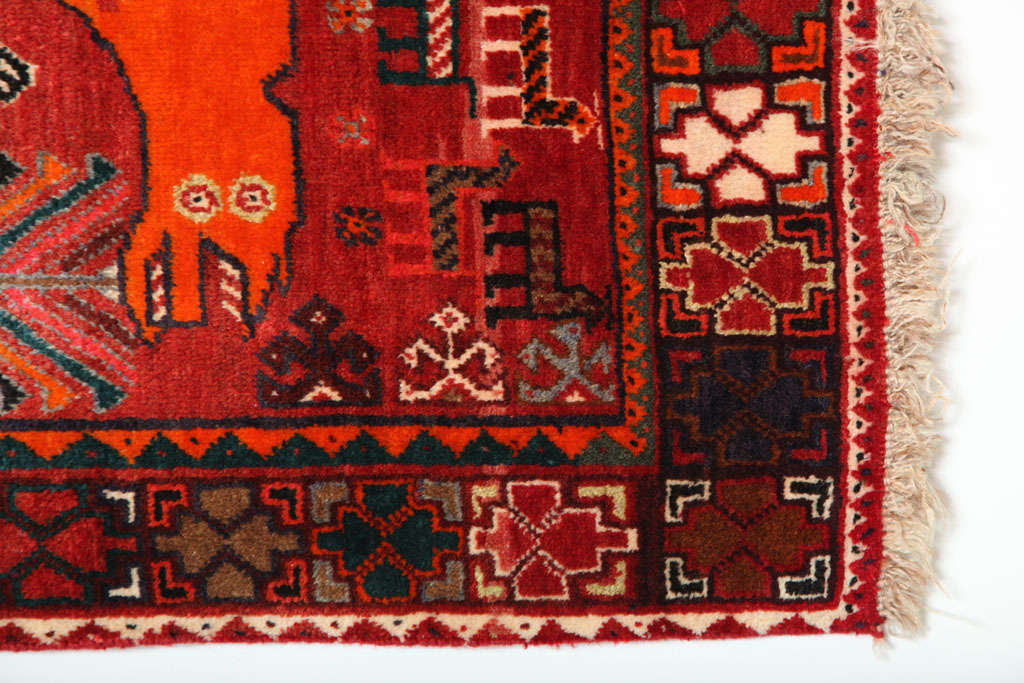 A Persian Qashqai Carpet at 1stDibs