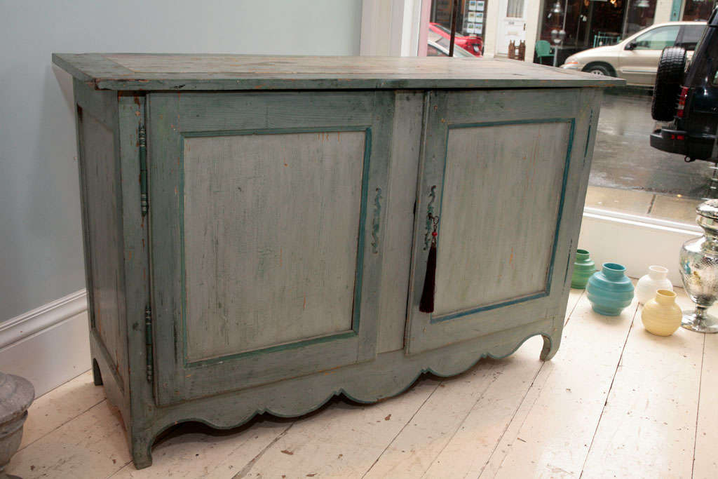 French Provincial Painted Buffet 5