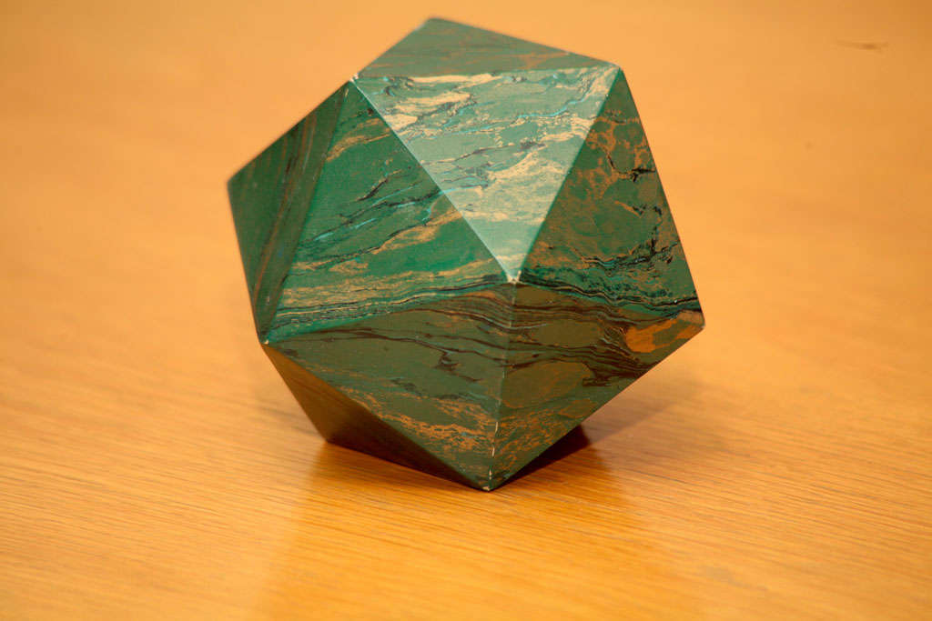 A Marblized Polyhedron Weight 1
