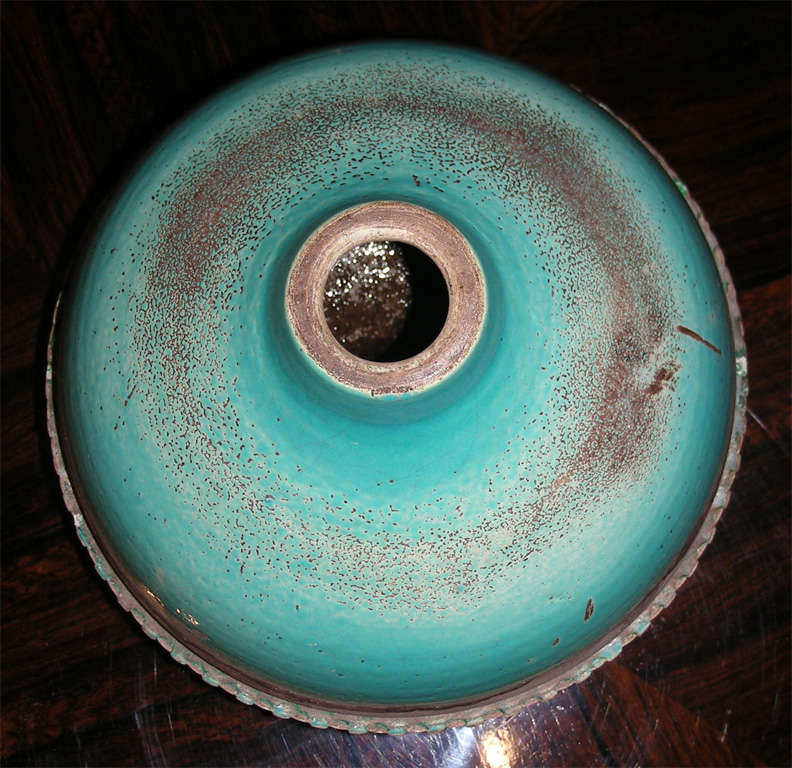 Mid-20th Century Jean Besnard 1930's Ceramic Vase For Sale