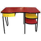 1950s Multicolored Desk