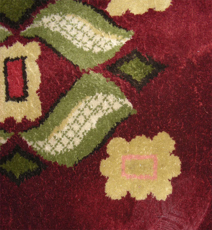 1950s Carpet Signed by Jules Leleu For Sale 1