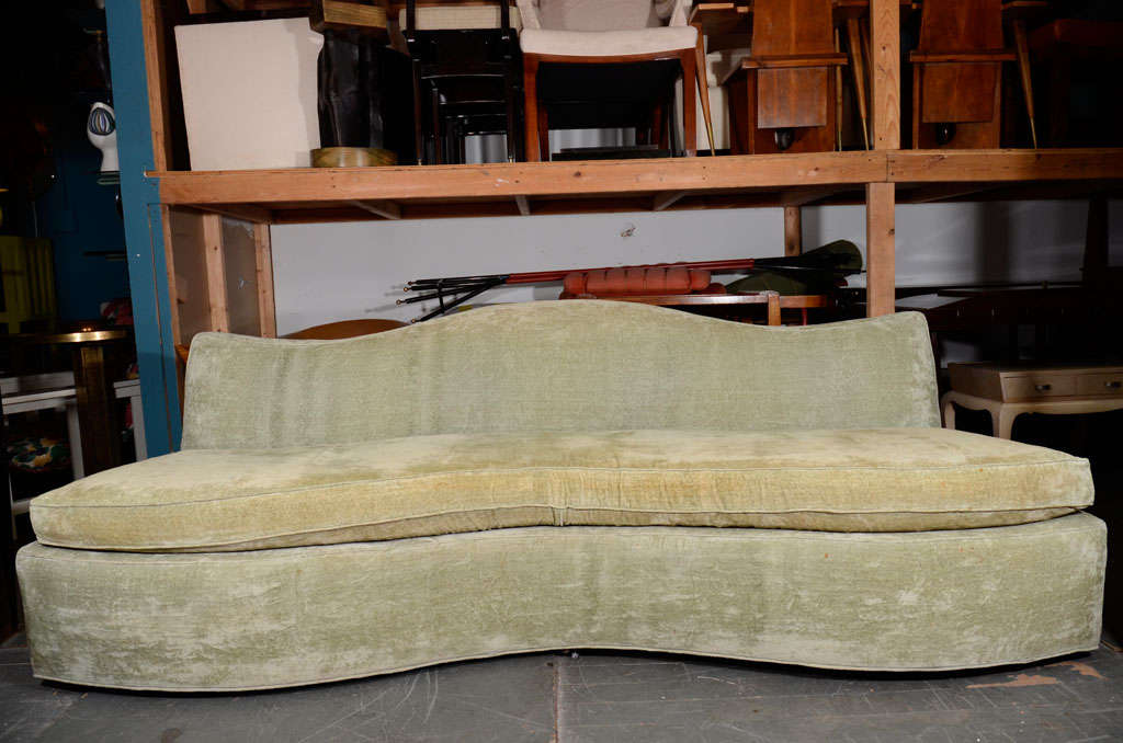 Armless Sofa Designed by Rose Cummings, American 1940s. For Sale 3