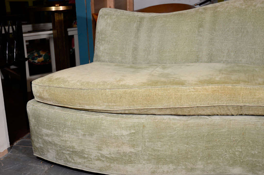 Armless Sofa Designed by Rose Cummings, American 1940s. In Good Condition For Sale In Hoboken, NJ